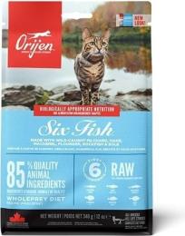 Сухий корм для кішок Orijen Six Fish Cat 340 г (0064992281342)