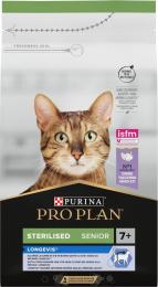 Сухий корм для кішок Purina Pro Plan Sterilised Senior 7+ Turkey 1.5 кг (7613034989673)