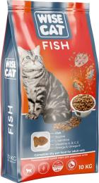 Сухий корм для кішок Wise Cat Fish 10 кг (4820111141296)