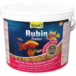 Корм Tetra Rubin Flakes для акваріумних рибок для забарвлення пластівці 2,05 кг/ 10 л