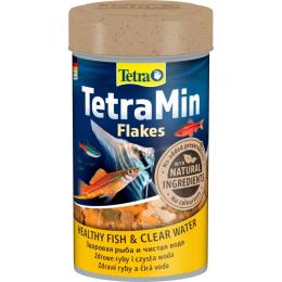 Корм сухий Tetra Min Flakes для тропічних акваріумних рибок в пластівцях 100 мл