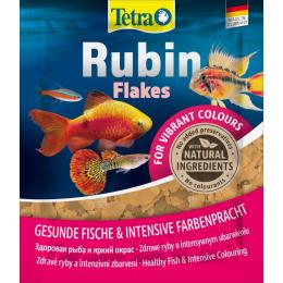 Корм сухий Tetra Rubin Flakes для акваріумних рибок для забарвлення в пластивцях 12 г