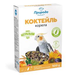 Корм Природа Коктейль Корела для середніх папуг 500 г