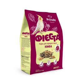 Корм Природа Фієста Німфа для середніх папуг 600 г