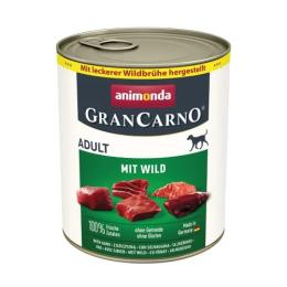 Корм Animonda GranCarno Adult with game консервований д/соб з дичиною 800 г арт.82483