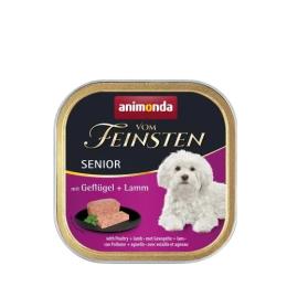 Корм влажный Animonda Vom Feinsten Senior with Poultry Lamb для літніх соб з птицею і ягнятиною 150 г