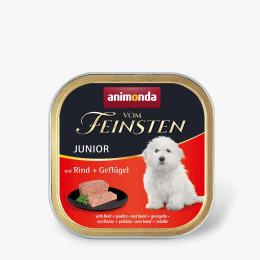 Корм вологий Vom Feinsten Junior with Beef Poultry 150 г