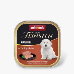 Корм вологий Vom Feinsten Junior with Poultry liver 150 г