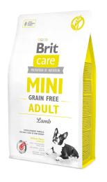 Корм сухий Brit Care Grain Free Mini Adult Lamb для дорослих собах мініатюрних порід з ягням 2 кг