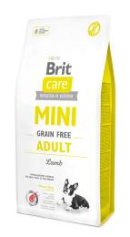Корм сухий Brit Care Grain Free Mini Adult Lamb для дорослих собах мініатюрних порід з ягням 7 кг
