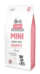 Корм сухий Brit Care Grain Free Mini Puppy Lamb для цуценят та молодих собак мініатюрних порід з ягням 7 кг