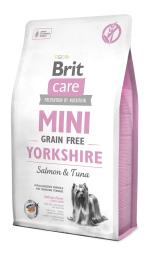 Корм сухий Brit Care Grain Free Mini Yorkshire для йоркширських терєрів з лососем та тунцем 2 кг