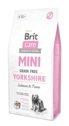 Корм сухий Brit Care Grain Free Mini Yorkshire для йоркширських терєрів з лососем та тунцем 7 кг