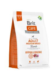 Корм сухий Brit Care Dog Hypoallergenic Adult Medium Breed для собак середніх порід гіпоалергенний з ягням 3 кг