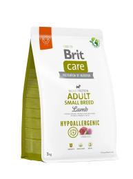 Корм сухий Brit Care Dog Hypoallergenic Adult Small Breed для дорослих собак малих порід від 1 до 10 кг гіпоалергенний з ягням 3 кг