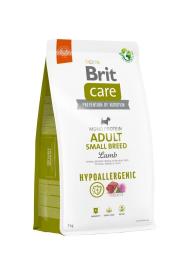 Корм сухий Brit Care Dog Hypoallergenic Adult Small Breed для дорослих собак малих порід від 1 до 10 кг гіпоалергенний з ягням 7 кг