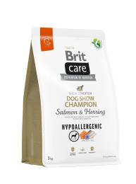 Корм сухий Brit Care Dog Hypoallergenic Dog Show Champion для виставкових собак з лососем і оселедцем 3 кг