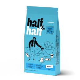 Корм сухий HalfHalf Beef Recipe Puppy 12 кг (20710)