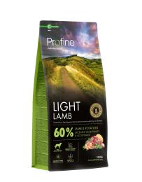 Корм сухий Profine Light Lamb and Potatoes д/собак з надмірною вагою ягня і картопля 12 кг