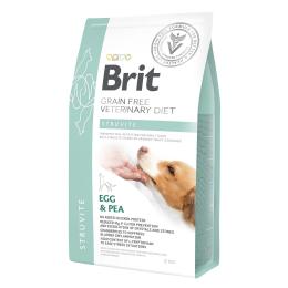 Корм сухий Brit Grain Free VetDiet Dog Struvite для собак з сечокамяною хворобою з яйцем індичкою горохом гречкою 2 кг