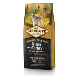 Корм сухий Carnilove Adult Large Breed Salmon and Turkey для дорослих собак великих порід вагою від 25 кг з лососем та індичкою 12 кг