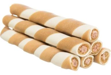 Ласощі Trixie для собак Filled Chew паличка пресована жувальна з куркою 10 см 17 г 100 шт