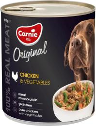 Консерви для собак Carnie Original Mono Protein Курка з овочами 800 г (4820255193557)