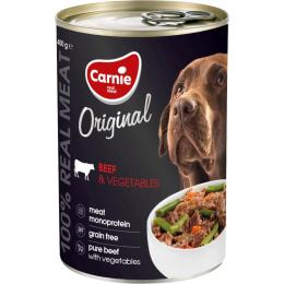 Консерви для собак Carnie Original Mono Protein Яловичина з овочами 400 г (4820255193489)