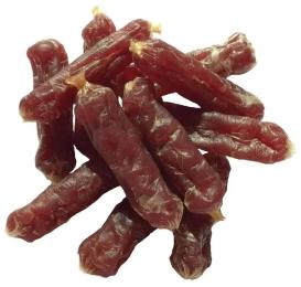 Ласощі для собак Lucky Star Мякі качині ковбаски 4 см 500 г (4820112458096)