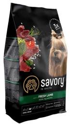 Корм сухий Savory Small Breeds rich in Fresh Lamb для дорослих вибагливих собак малих порід до 10 кг зі свіжим ягням 3 кг