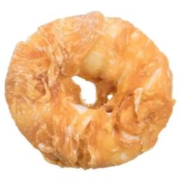 Ласощі Жувальне кільце Trixie Denta Fun для чищення зубів з куркою o10см/110г 5 шт/уп