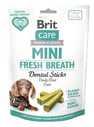 Ласощі Brit Care Mini Treats Fresh Breath д/собак малих порід д/зубів і свіжості подиху 7 шт/120 г
