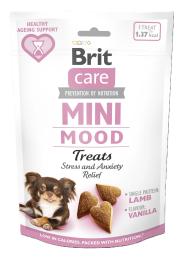 Ласощі Brit Care Mini Treats Mood д/собак малих порід проти стресу ягня смак ваніль 50 г