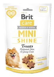 Ласощі Brit Care Mini Treats Shine д/собак малих порід д/блискучої шерсті лосось 50 г