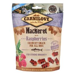 Ласощі Carnilove Dog Crunchy Snack Mackerel with Raspberries для собак для міцного імунітету зі скумбрією та малиною 200 г