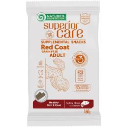 Ласощі для собак Natures Protection Superior Care Red Coat Healthy Skin &amp; Coat 160 г (KIKNPSC47273)