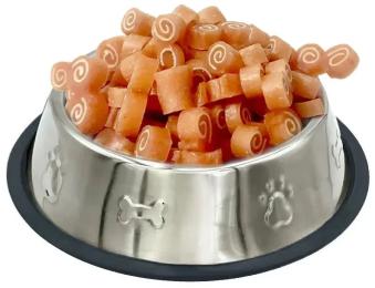 Ласощі для собак Lucky Star Міні-роли з мяким мясом курки та тріски 1-2 см 500 г (4820144201172)