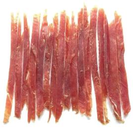 Ласощі для собак Lucky Star Соломка з качиного вяленого мяса 11 см 85 г (4820111434152)