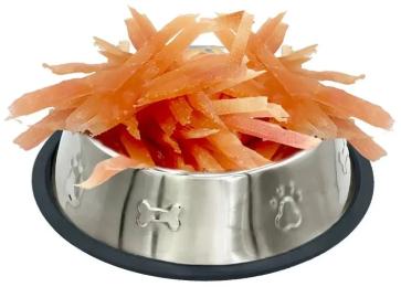 Ласощі для собак Lucky Star Соломка з курячого вяленого мяса 11 см 500 г (4820144201110)