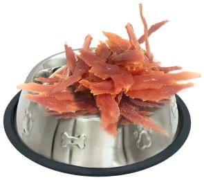 Ласощі для собак Lucky Star мяке качине вялене мясо 11 см 85 г (4820111434138/4820281500022)