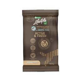 Ласощі для собак Natures Protection Lifestyle Grain Free White fish Active &amp; Fresh Junior 150 г (KIKNPLS47203)