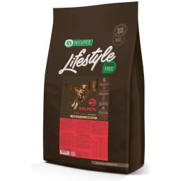 Сухий корм для собак Natures Protection Lifestyle Grain Free Salmon Adult All Breeds 10 кг (NPLS45678)