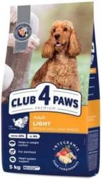 Сухий корм для собак Club 4 Paws Premium Light 5 кг (4820215367868)
