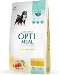 Сухий корм для собак Optimeal для великих порід зі смаком курки 12 кг (4820083905544)