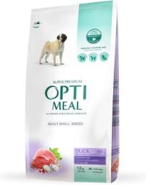 Сухий корм для собак Optimeal для малих порід зі смаком качки 12 кг (4820083905520)