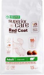Сухий корм для собак Natures Protection Superior Care Red Coat Adult Small Breeds with Lamb 1.5 кг (NPSC47232)