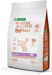 Сухий корм для собак Natures Protection Superior Care Red Coat Grain Free Junior Mini Breeds 1.5 кг (NPSC47228)