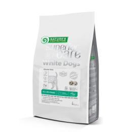 Сухий корм для собак Natures Protection Superior Care White Dogs Grain Free Insect All Sizes and Life Stages 4 кг (NPSC47600)