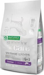 Сухий корм для собак Natures Protection Superior Care White Dogs Grain Free Junior 10 кг (NPSC45672)