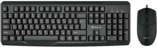 Комплект клавіатура та миша XTRIKE ME MK-207 Black